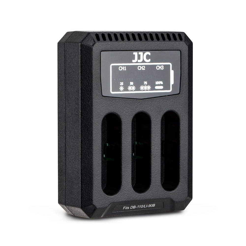 Amazon.com: JJC DB-110 Battery Charger USB Multi-Slot for Ricoh GR